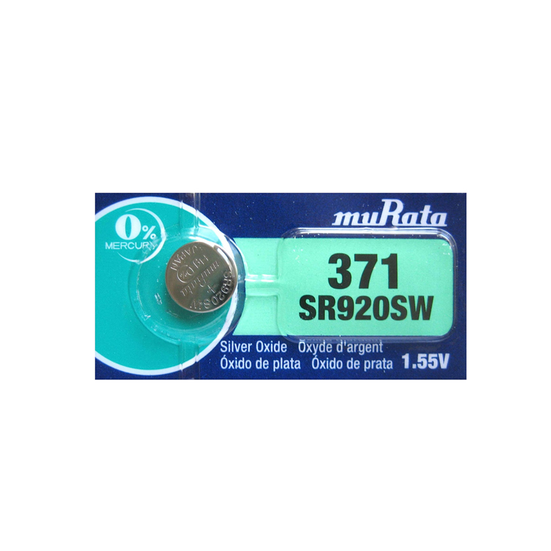 MuRata 371 (SR920SW) Watch Battery 1.55V