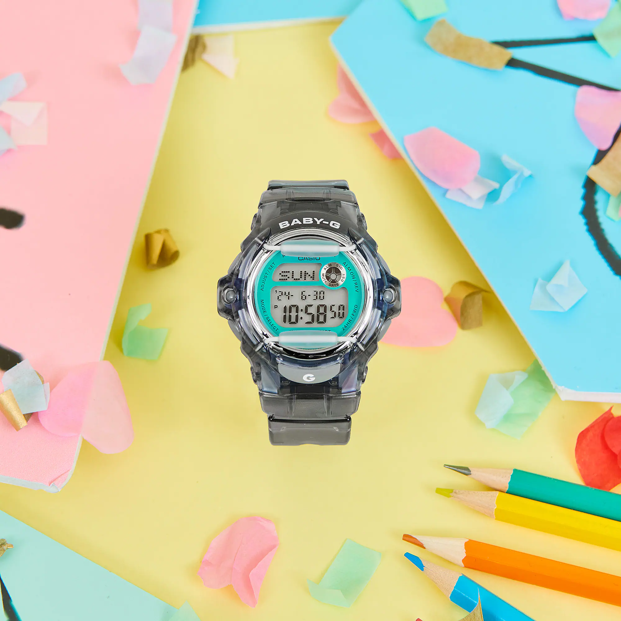 Timezone Oman – Luxury Watches, Swiss Timepieces & Smartwatches CASIO BABY-G BG169U-8B - Image 3