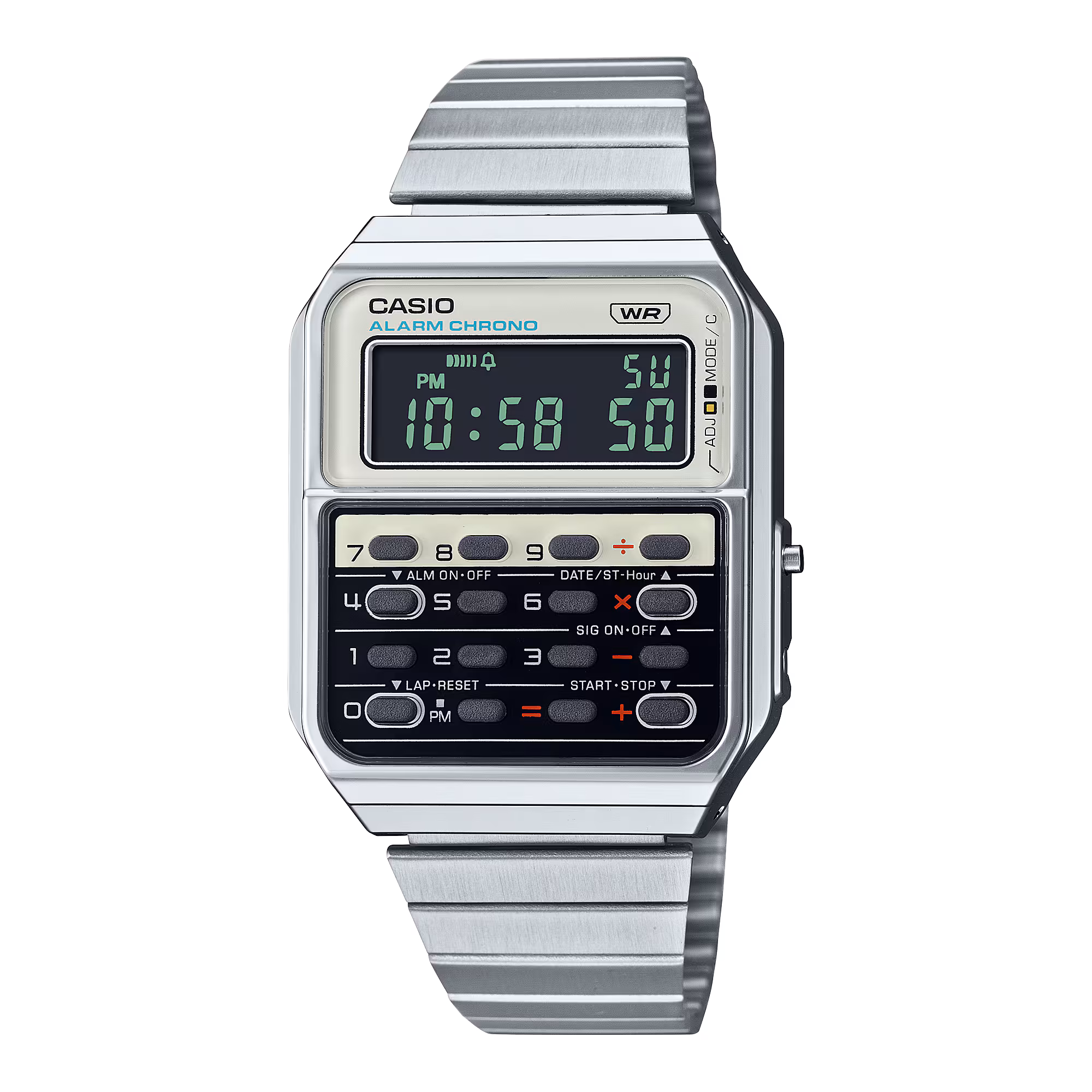 Timezone Oman – Luxury Watches, Swiss Timepieces & Smartwatches CASIO CALCULATOR WATCH CA500WE-7B