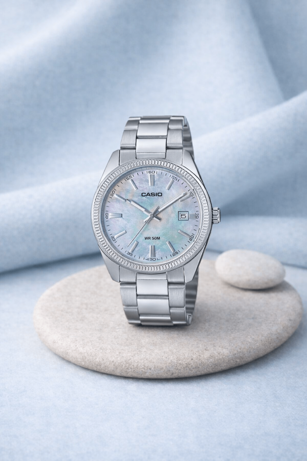 CASIO MTP1302DS-7A SKYBLUE DIAL