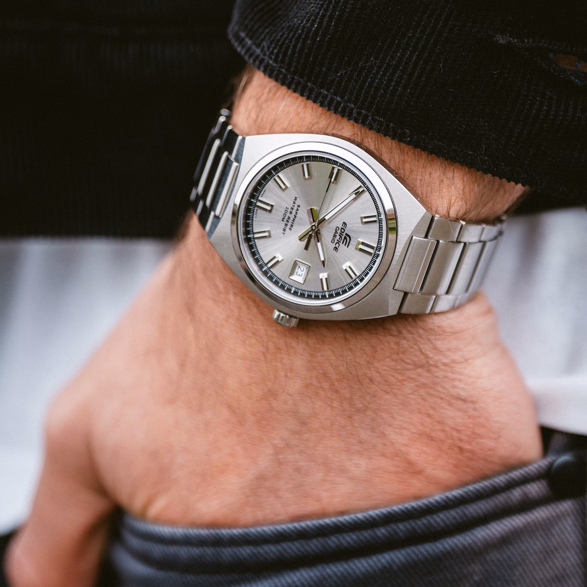 Timezone Oman – Luxury Watches, Swiss Timepieces & Smartwatches CASIO EDIFICE EFB109D-7A - Image 3