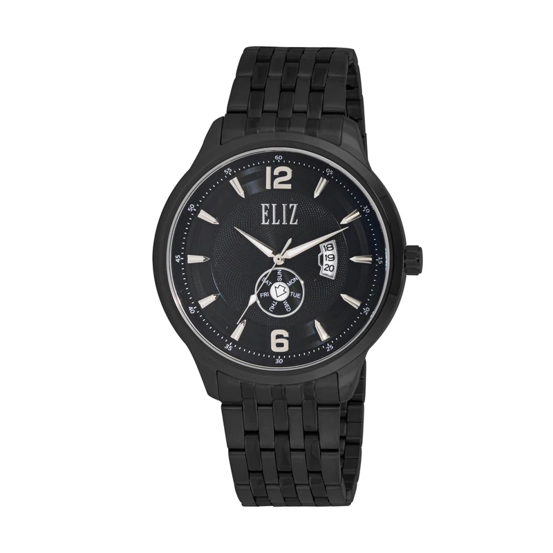 ELIZ ES8812G2NNN SS Case & Band Day-Date Men's Watch