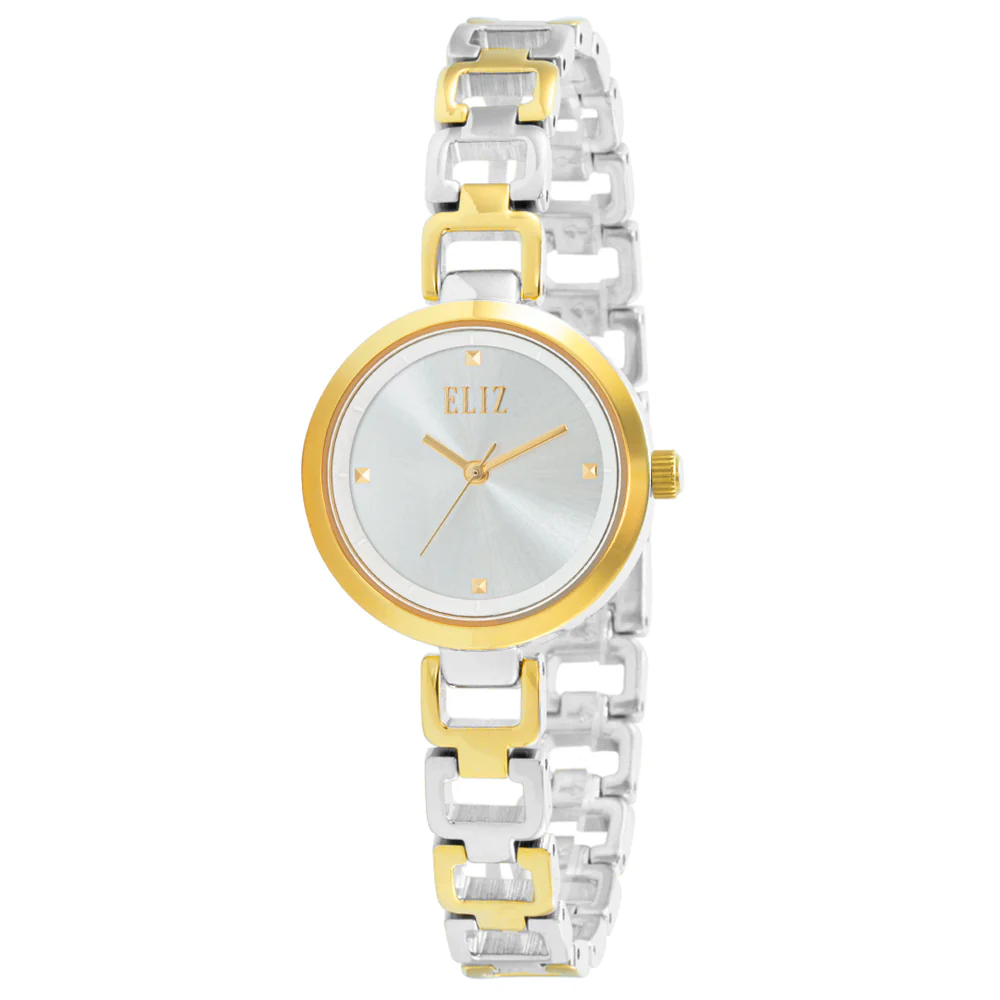 ELIZ ES8826L2TST Metal Case and Bracelet 3-Hands Women's Watch