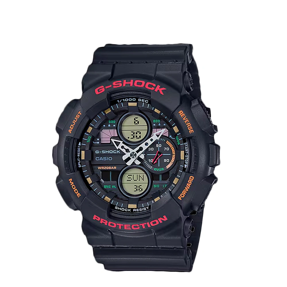 CASIO G-SHOCK GA140-1A4 DIGITAL ANALOG WATCH