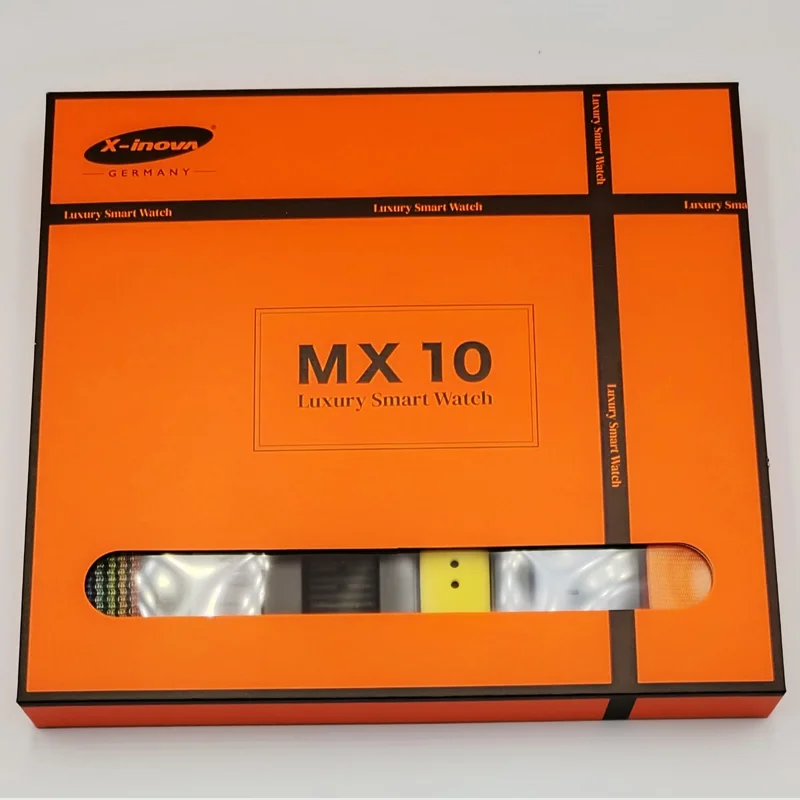 X-INOVA MX10 LUXURY SMARTWATCH WITH 7 WATCH BANDS