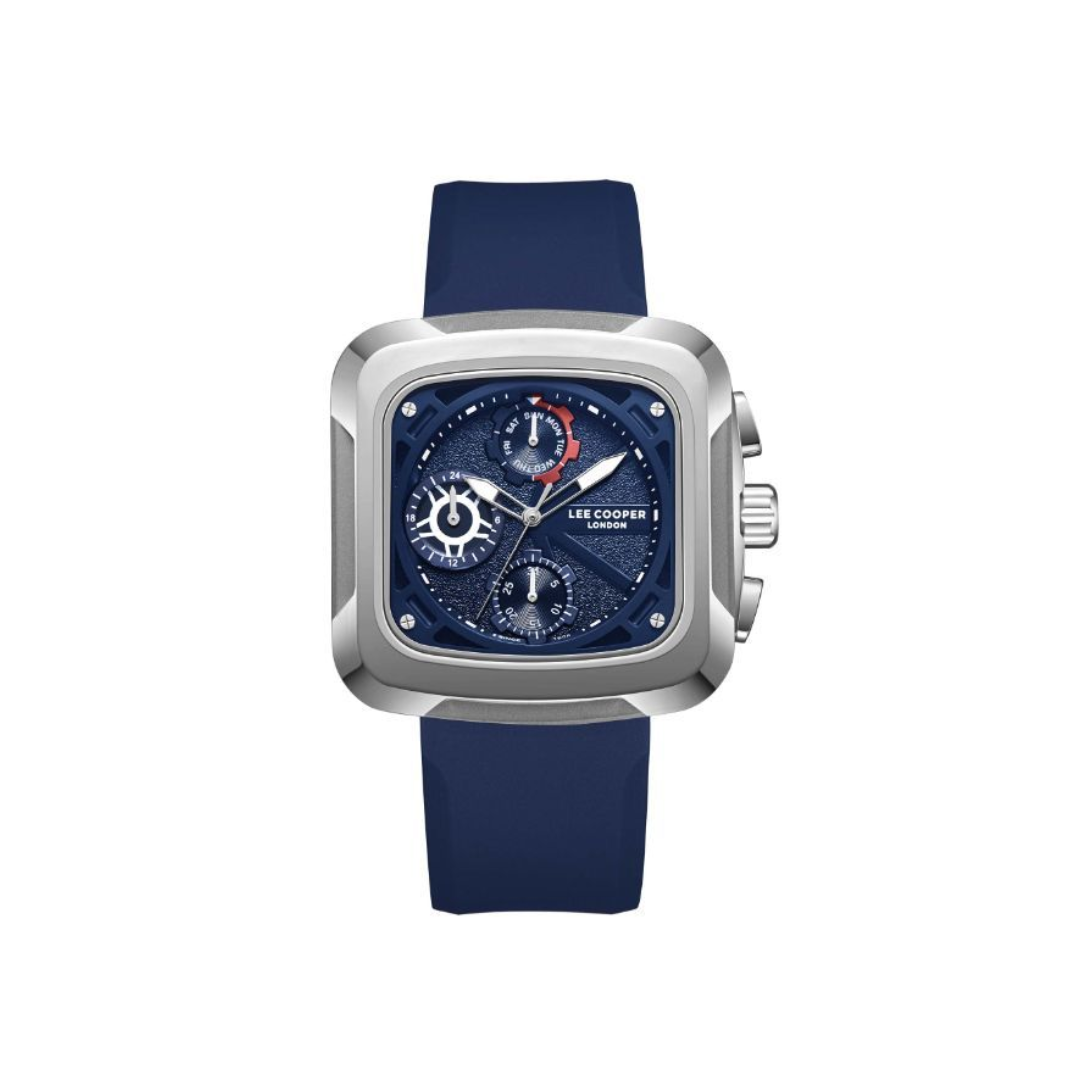Lee Cooper Men's Multi-Function Blue Dial Watch LC08012.399 – Stylish & Durable Timepiece