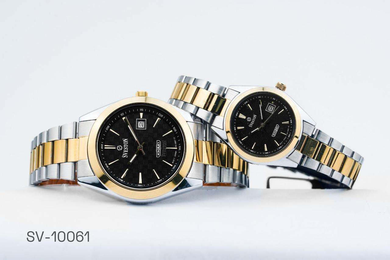 SVESTON-10061 COUPLE WATCH