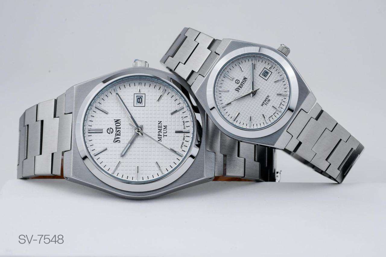 SVESTON-7548 COUPLE WATCH