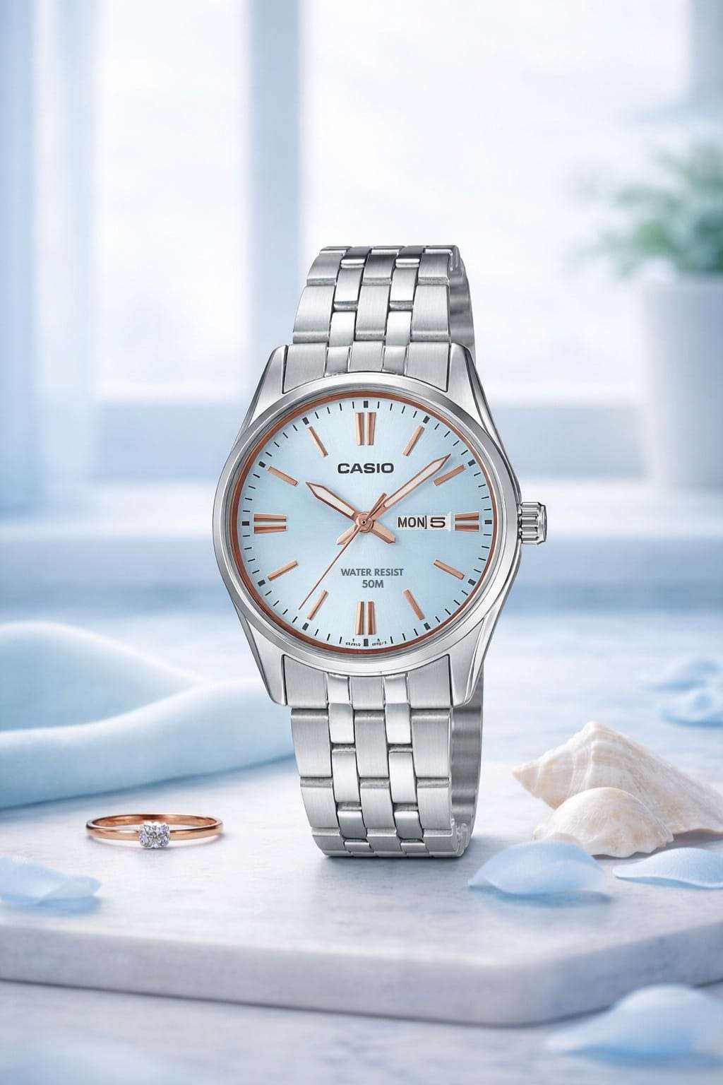 CASIO LTP1335D-2A SKYBLUE DIAL