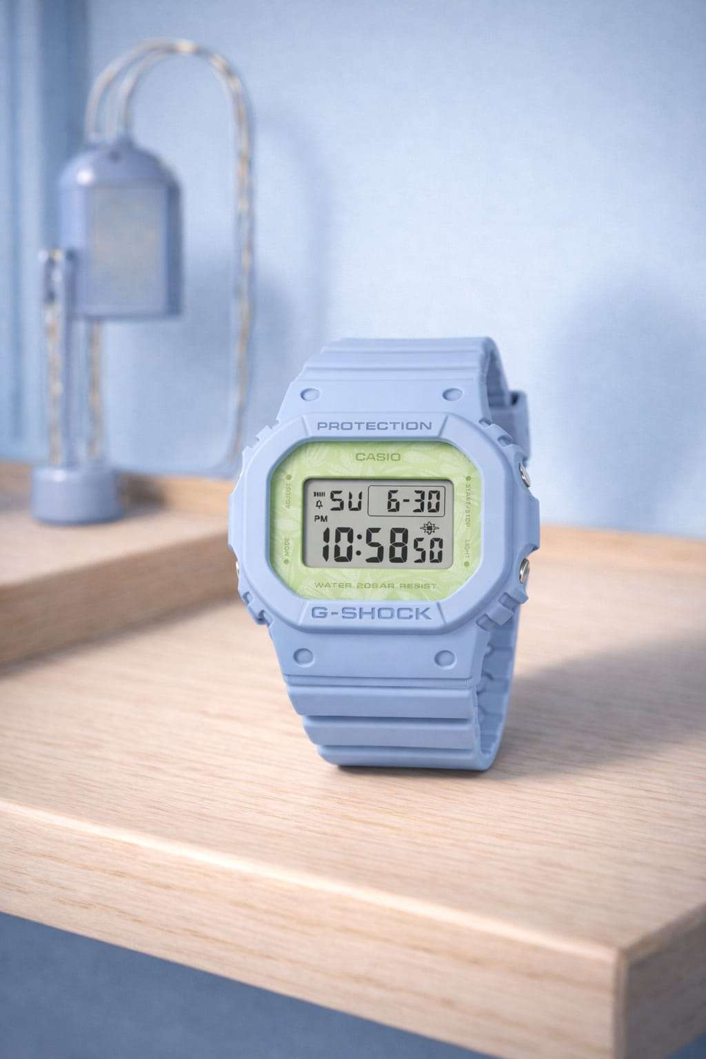 CASIO G-SHOCK GMDS5600NC-2D LIGHT BLUE