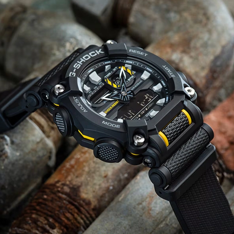 CASIO G-SHOCK GA-900-1A DIGITAL & ANALOG RESIN BAND WATCH - Image 2