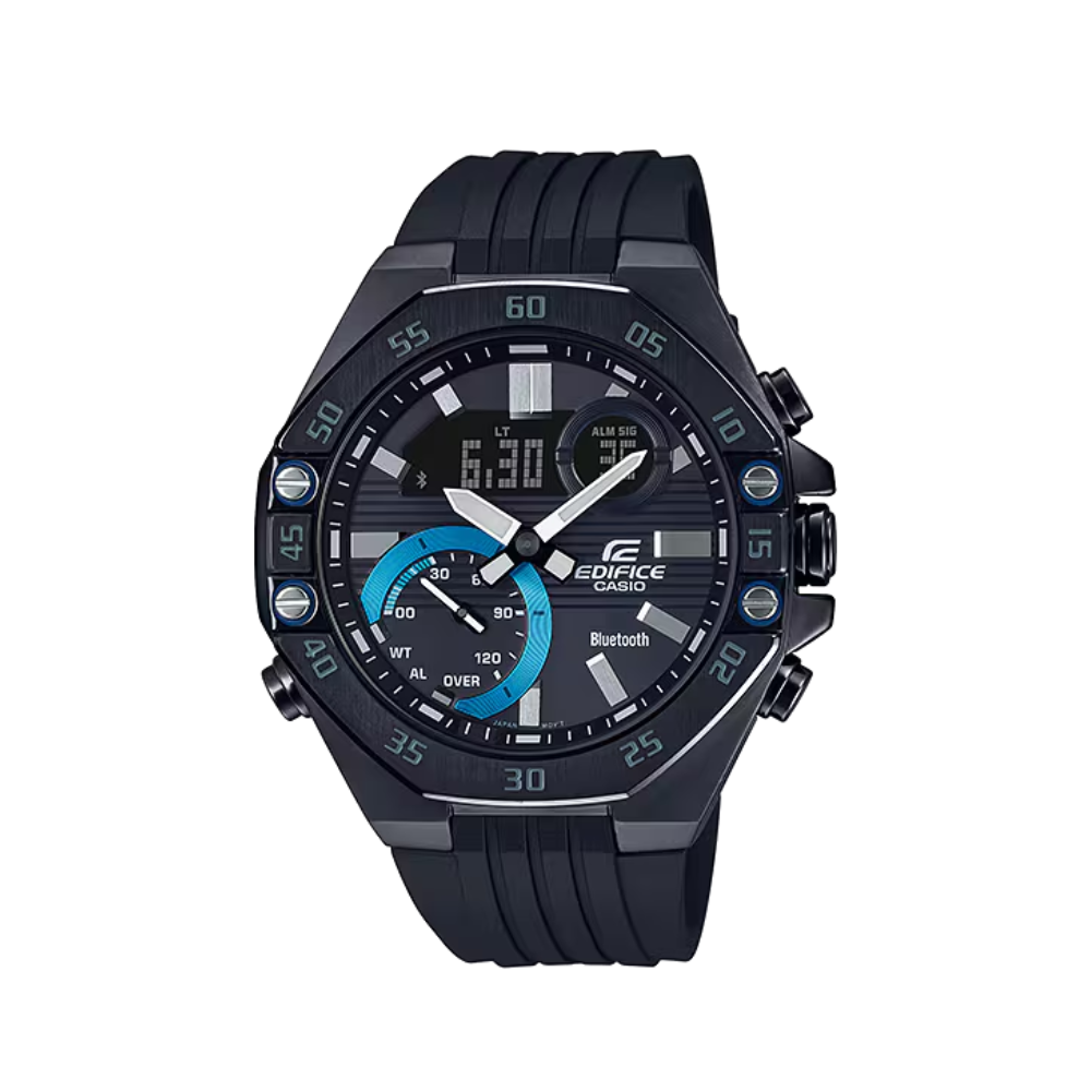 CASIO EDIFICE ECB10PB-1A ANALOG DIGITAL WATCH
