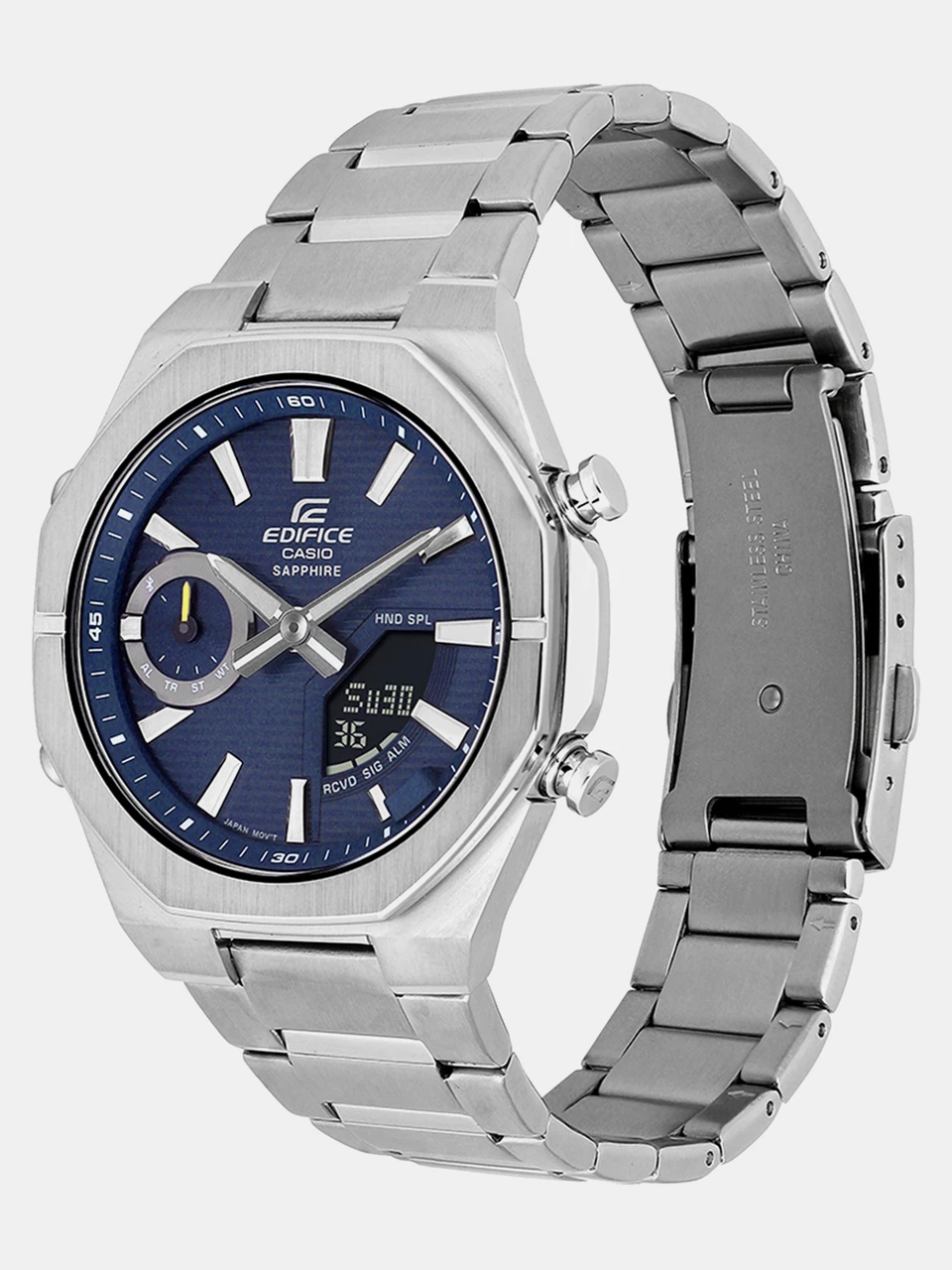 Timezone Oman – Luxury Watches, Swiss Timepieces & Smartwatches CASIO EDIFICE ECBS10D-2A - Image 3