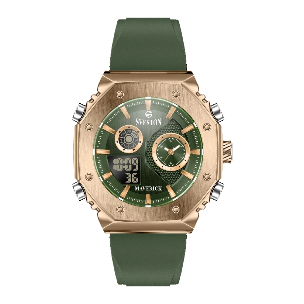 SVESTON MAVERICK SV-8241(2-IN-1) MEN'S DIGITAL AND ANALOG WATCH - Image 5