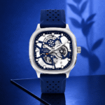 LEE COOPER LC07973.399 MEN'S SKELETON DIAL RESIN STRAP WATCH