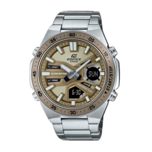 CASIO EDIFICE EFV-C110D-5A MEN'S DIGITAL ANALOG STAINLESS STEEL WATCH