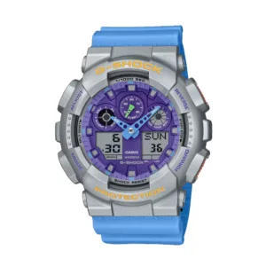 CASIO G-SHOCK GA-100EU-8A2 DIGITAL ANALOG WATCH
