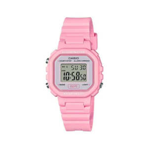 CASIO LA-20WH-4A DIGITAL WOMEN'S PVC STRAP WATCH