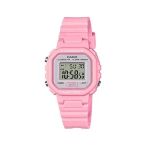 CASIO LA-20WH-4A DIGITAL WOMEN'S PVC STRAP WATCH