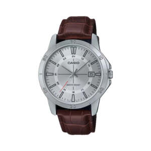 CASIO MTP-V004L-7C MEN'S ORIGINAL ANALOG LEATHER WATCH