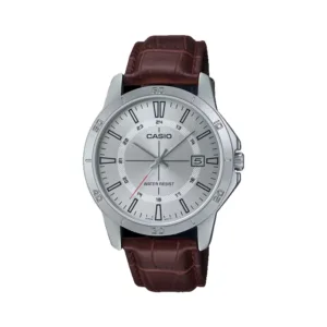 CASIO MTP-V004L-7C MEN'S ORIGINAL ANALOG LEATHER WATCH