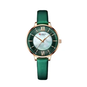 Curren 9080 Fashion Leather Women's Analog Watch