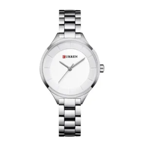 Curren - 9015 Quartz Women's Stainless Steel Strap Analog Watch