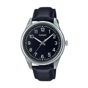 CASIO MTP-V005L-1B4 LEATHER MEN'S WATCH