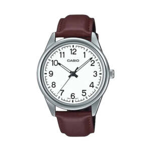 CASIO MTP-V005L-7B4 LEATHER ANALOG MEN'S WATCH