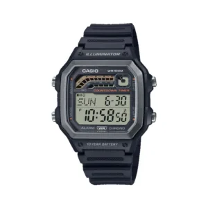 CASIO WS-1600H-1A ILLUMINATOR DIGITAL WATCH